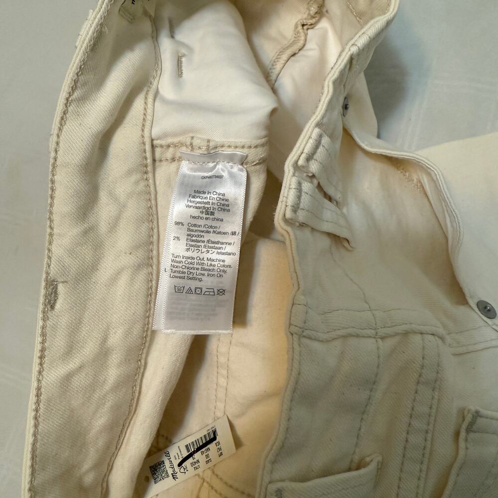 madewell the perfect vintage wide-leg jean vintage canvas nn450 women size 29 - Picture 5 of 5